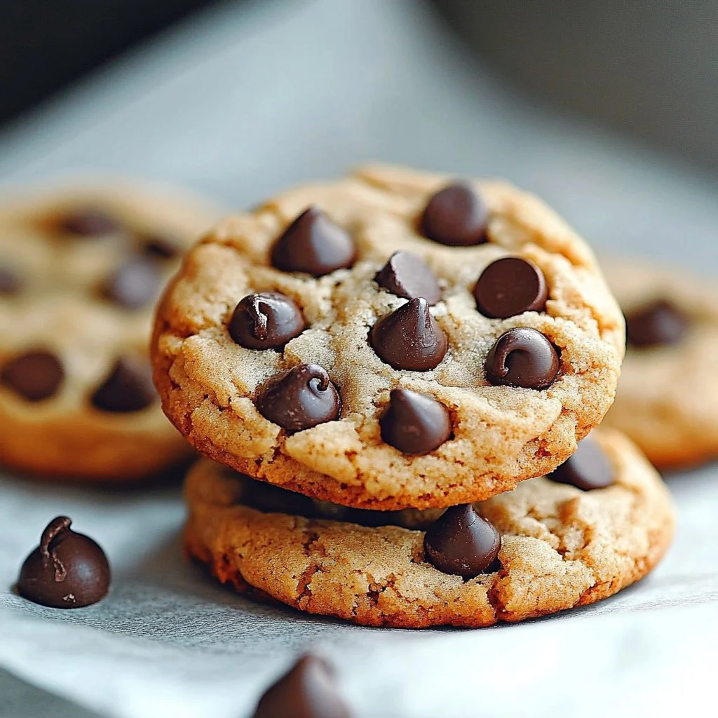 Almond Flour Chocolate Chip Cookies