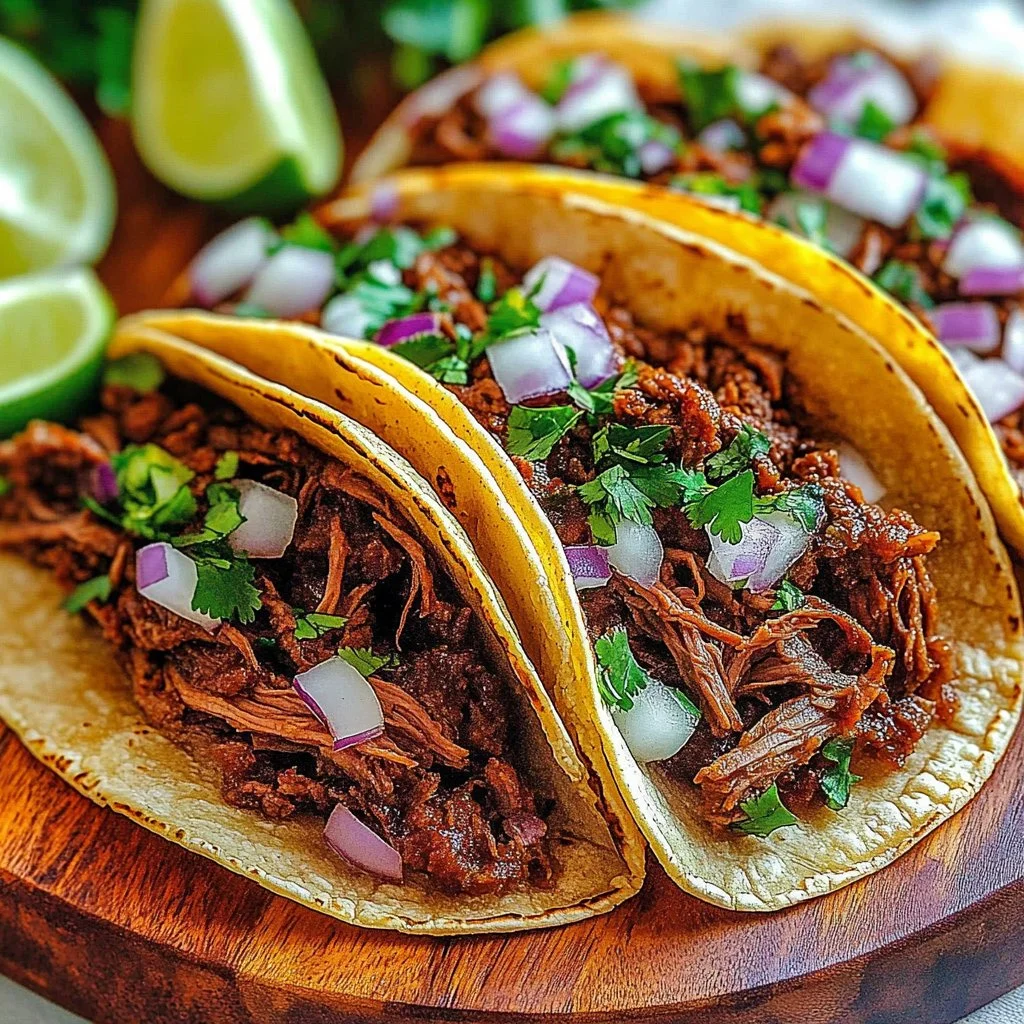 Beef Birria Tacos