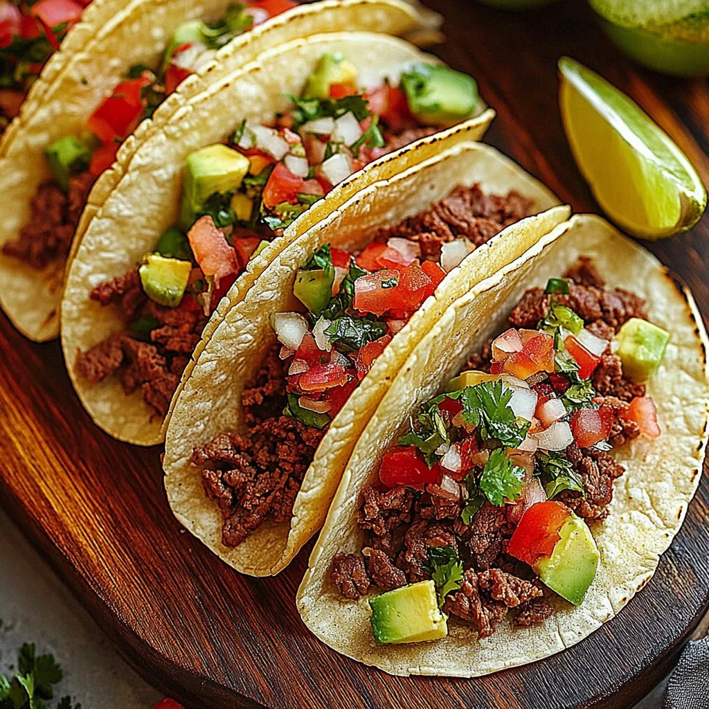 Beef Tacos