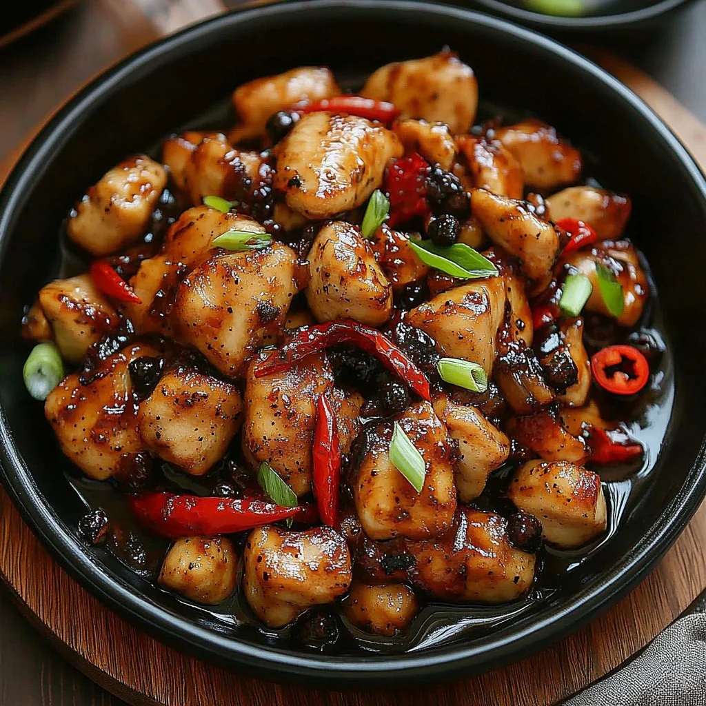 Black Pepper Chicken