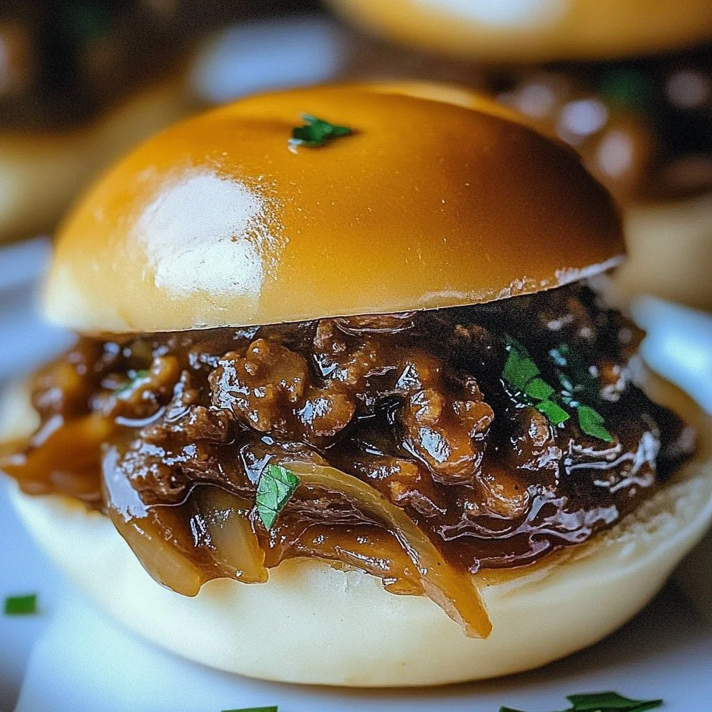 French Onion Beef Sloppy