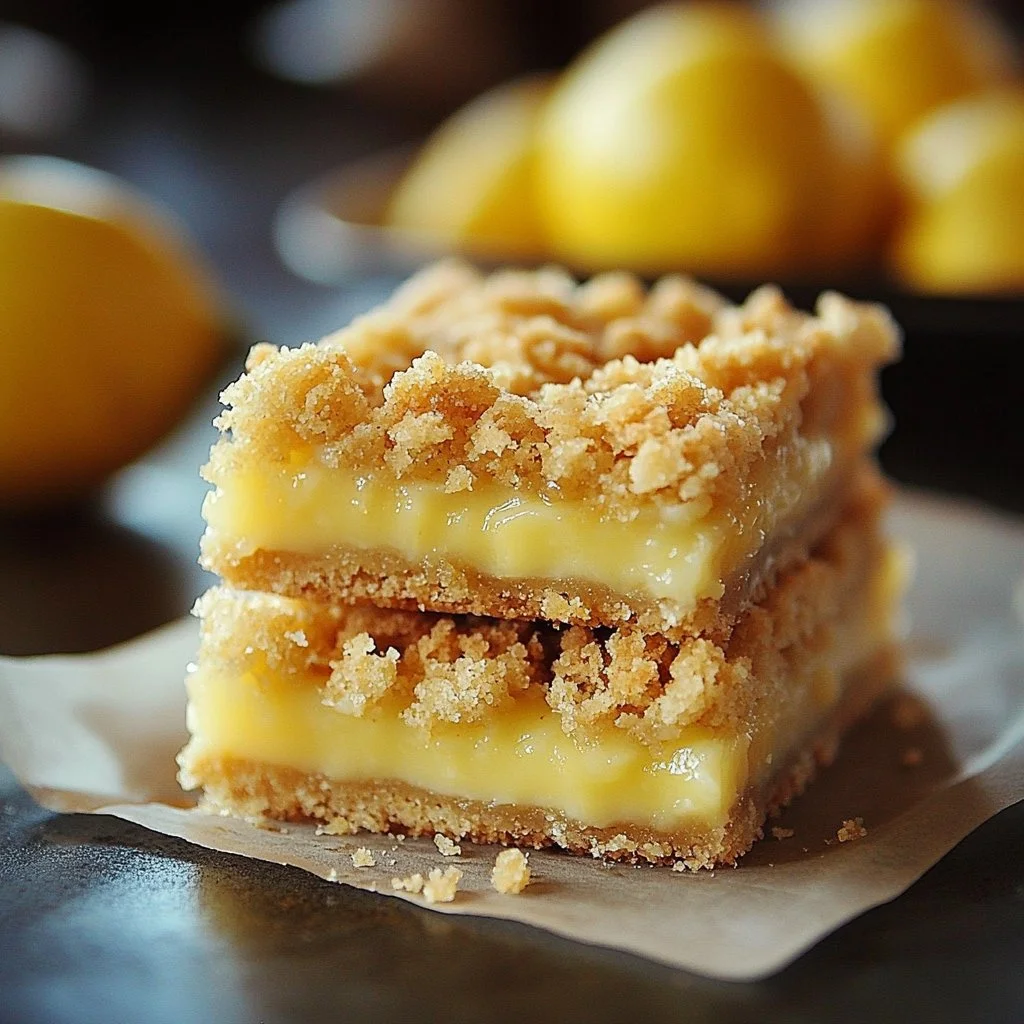 Lemon Crumb Bars