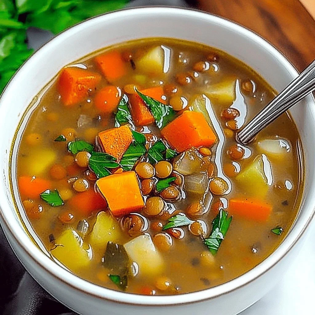 Lentil Vegetable Soup