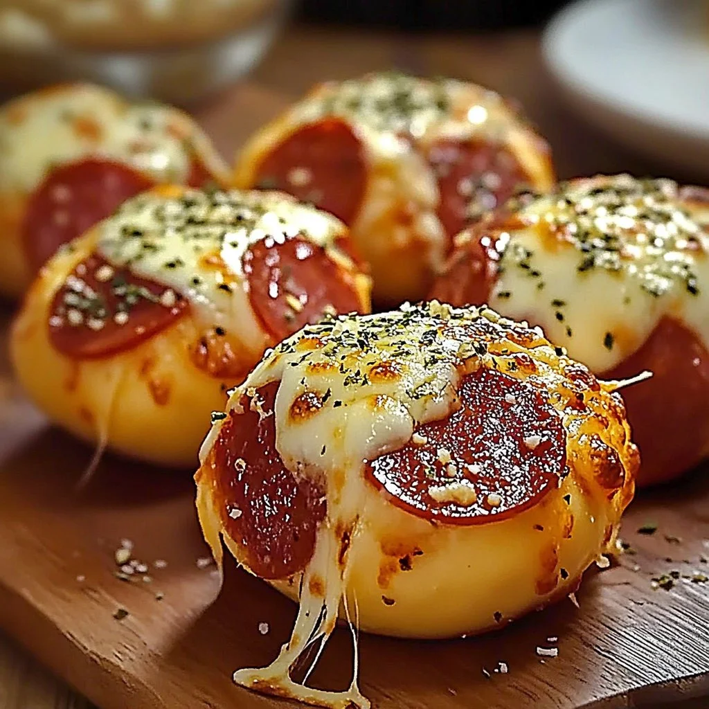 Pepperoni Pizza Bombs