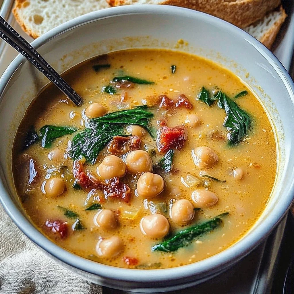 Tuscan Garbanzo Bean Soup