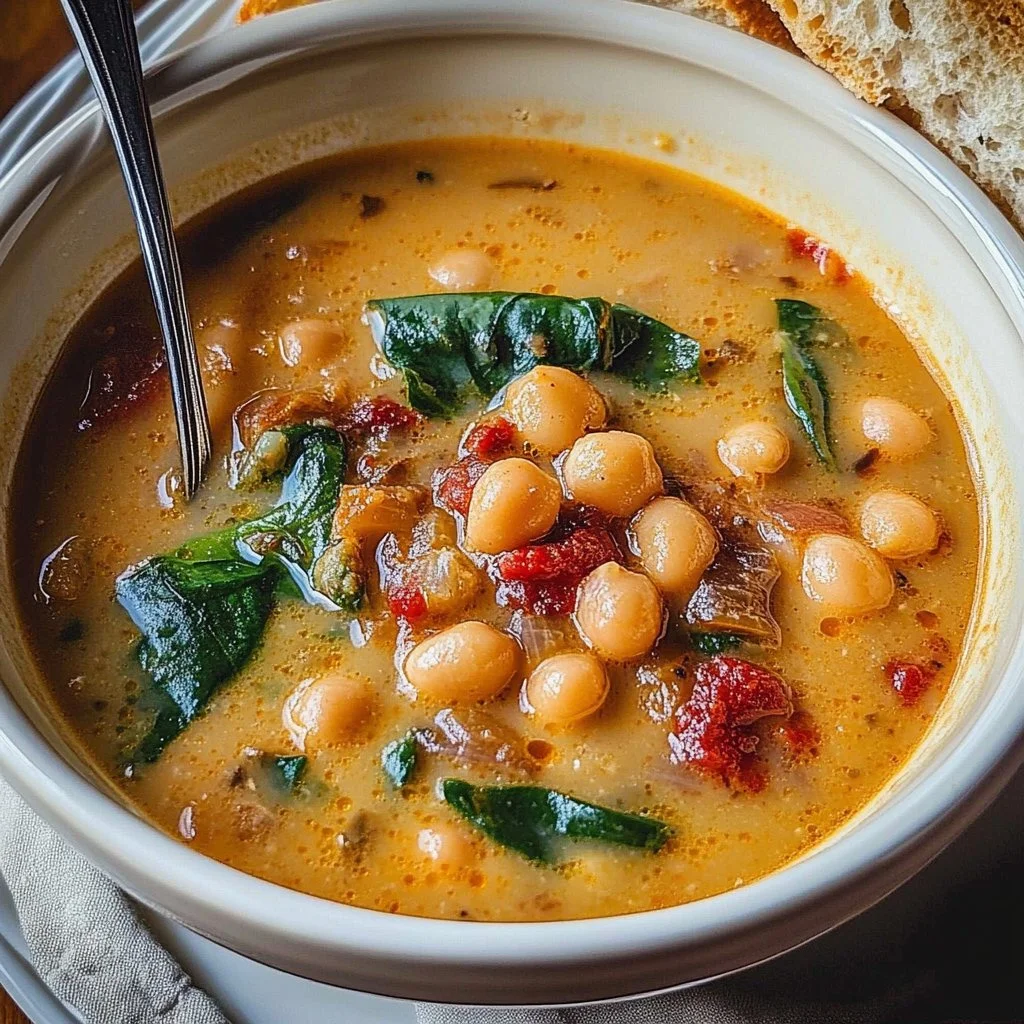 Tuscan Garbanzo Bean Soup