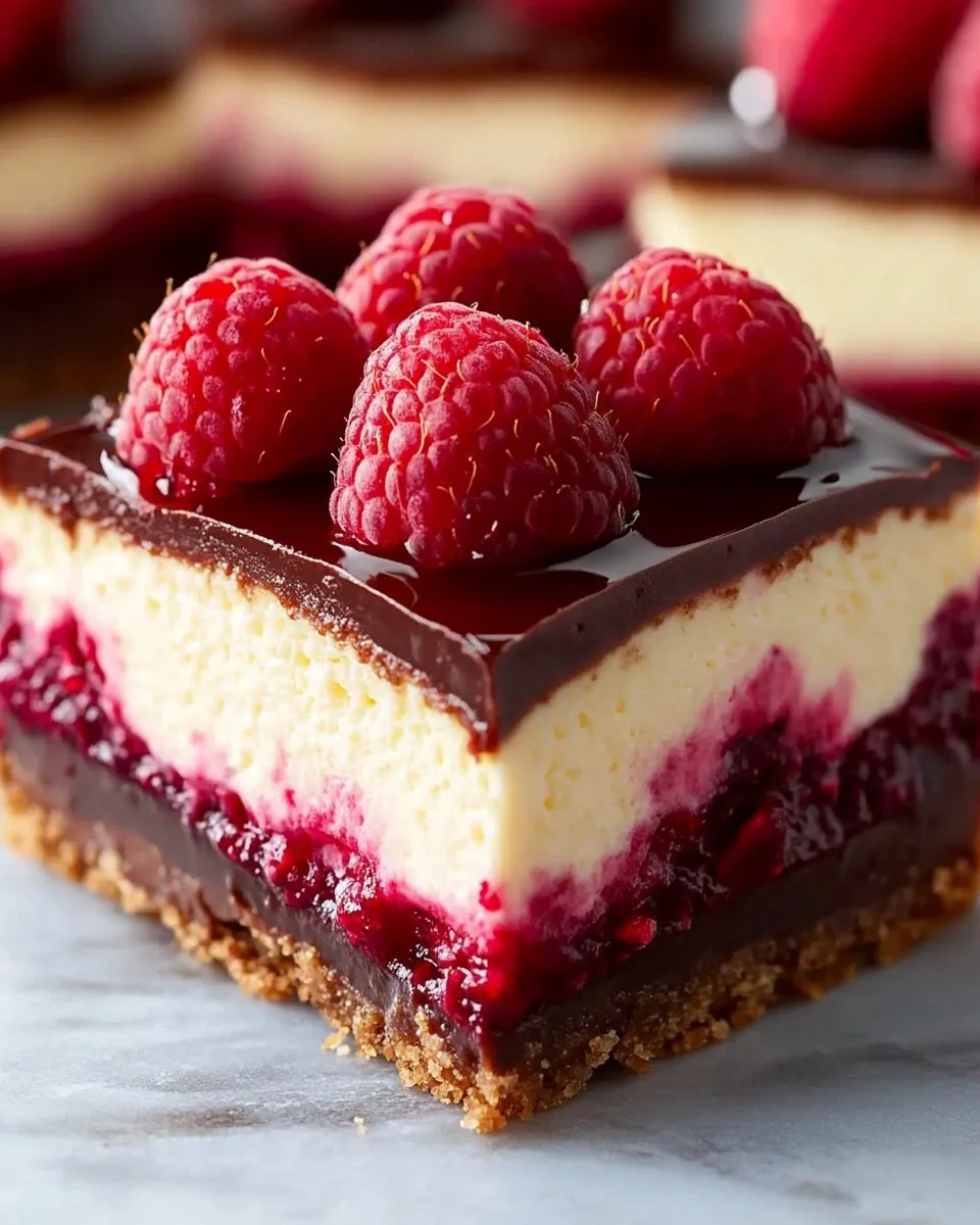 Raspberry Cheesecake Bars Recipe